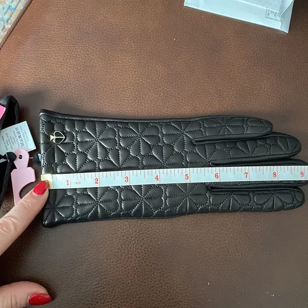 Kate Spade leather gloves